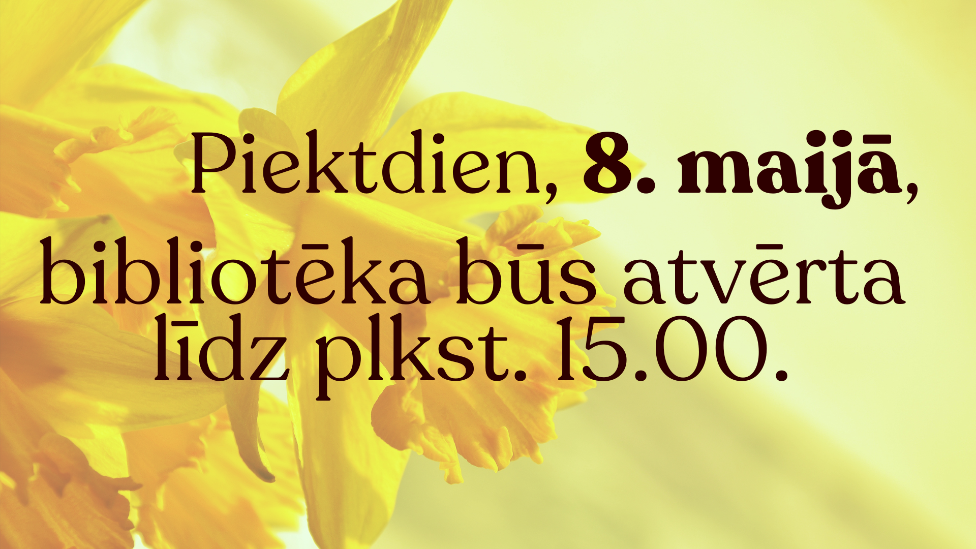 LBTU Fundamentālās bibliotēkas darba laiks 08.05.2026
