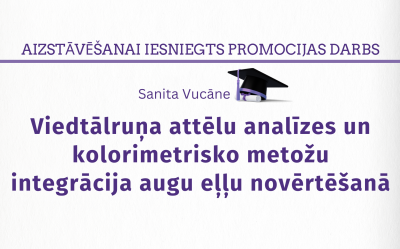 Sanita Vucāne. Viedtālruņa attēlu analīzes un kolorimetrisko metožu integrācija augu eļļu novērtēšanā = Integration of smartphone image analysis and colorimetric methods in the evaluation of vegetable oils : promocijas darbs zinātnes doktora grāda zinātnes doktore (Ph.D.) inženierzinātnēs un tehnoloģijās iegūšanai / promocijas darba vadītājs: asoc.prof., Dr.sc.ing. Mārtiņš Šabovics ; Latvijas Biozinātņu un tehnoloģiju universitāte. Lauksaimniecības un pārtikas tehnoloģijas fakultāte. Pārtikas institūts.
