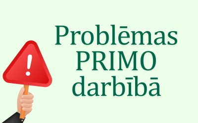 Problēmas Primo Discovery darbībā