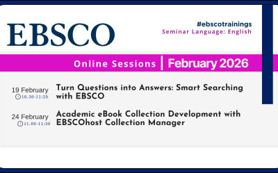 EBSCO Online Sessions | February 2026 at Latvia University of Life Sciences and Technologies