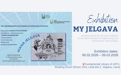 Exhibition of Student Creative Works "Mana Jelgava" on Display until March 9