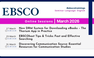 EBSCO Online Sessions | March 2026 